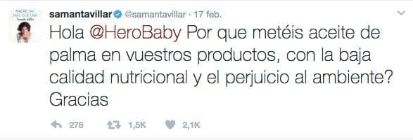 Samanta Villar responde a Hero Baby de la mejor manera posible: ¿no tienes tu problemas internos en los que fijarte?