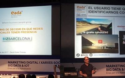 Conferencia en el BizBarcelona: Contenidos Digitales y Cómo seleccionar dónde tener presencia
