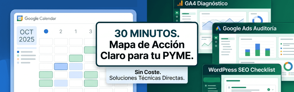 Asesoría de Marketing Digital: Diagnóstico Técnico de 30 minutos