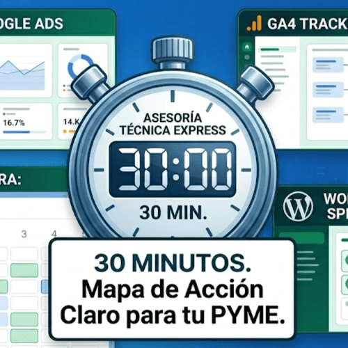 Reserva tu plaza para una asesoría digital